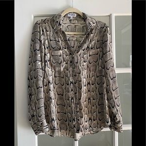 Express Portofino shirt in snakeskin print